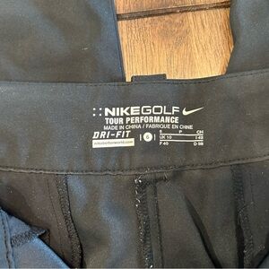 Nike Golf Tour Performance Dri-Fit Capri Pants Women's 6‎ Black Mid Rise